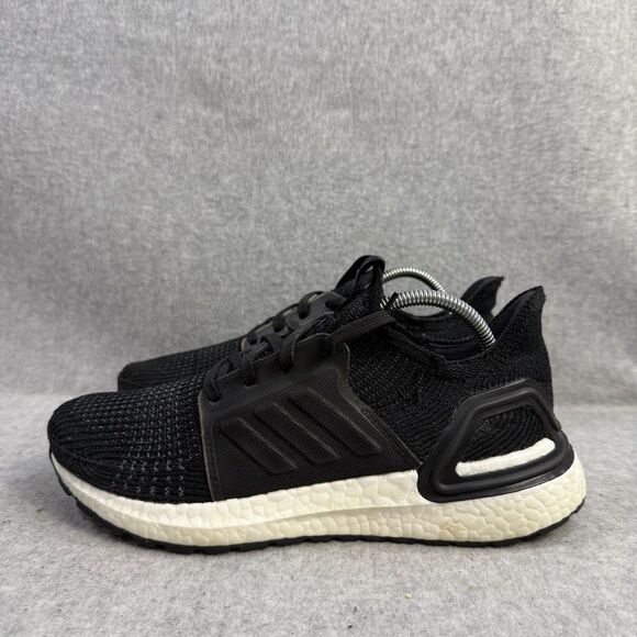 Adidas Shoes Womens Size 7 Ultraboost 19 Black Athletic Running Sneakers G54014 - Picture 1 of 10
